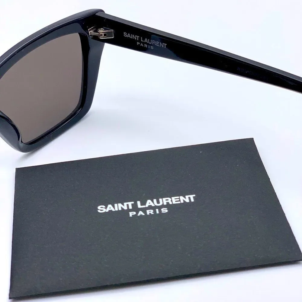 Yves Saint Laurent Black Cat-Eye Sunglasses - Picture 7 of 12